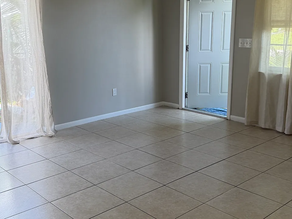 Living room looking towards front door