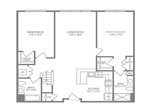 Floor plan Alexander West