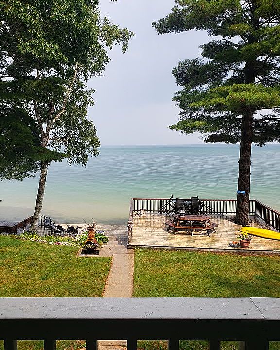 Lake view from Master bedroom