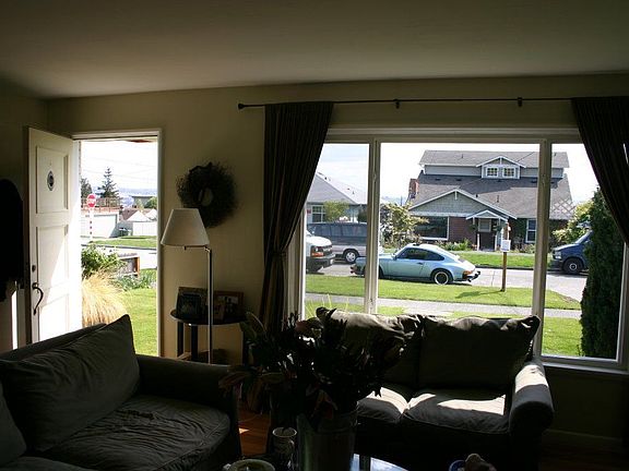 looking out of the Fornt bay window