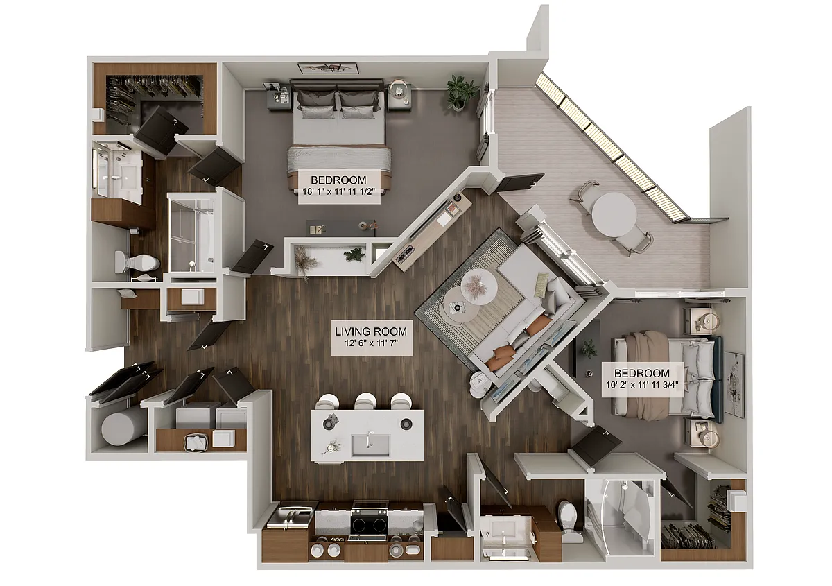 Floor plan Ridgeline (B2B)