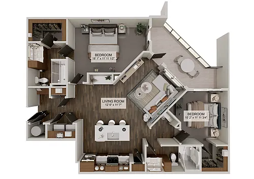 Floor plan Ridgeline (B2B)