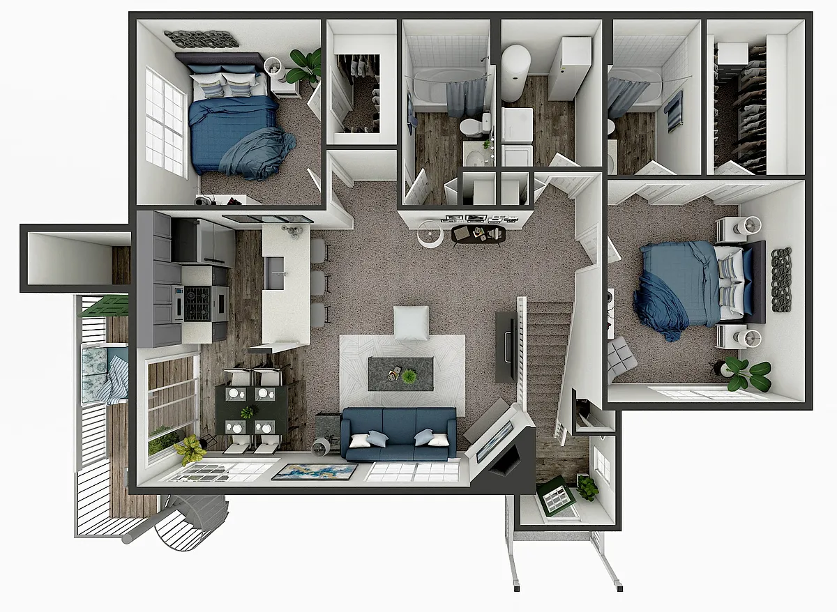 Floor plan Pinnacle III