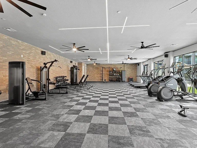 Expansive Fitness Center