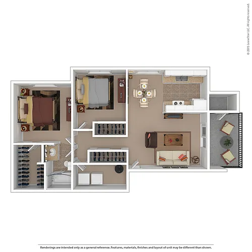 Floor plan Hampton A
