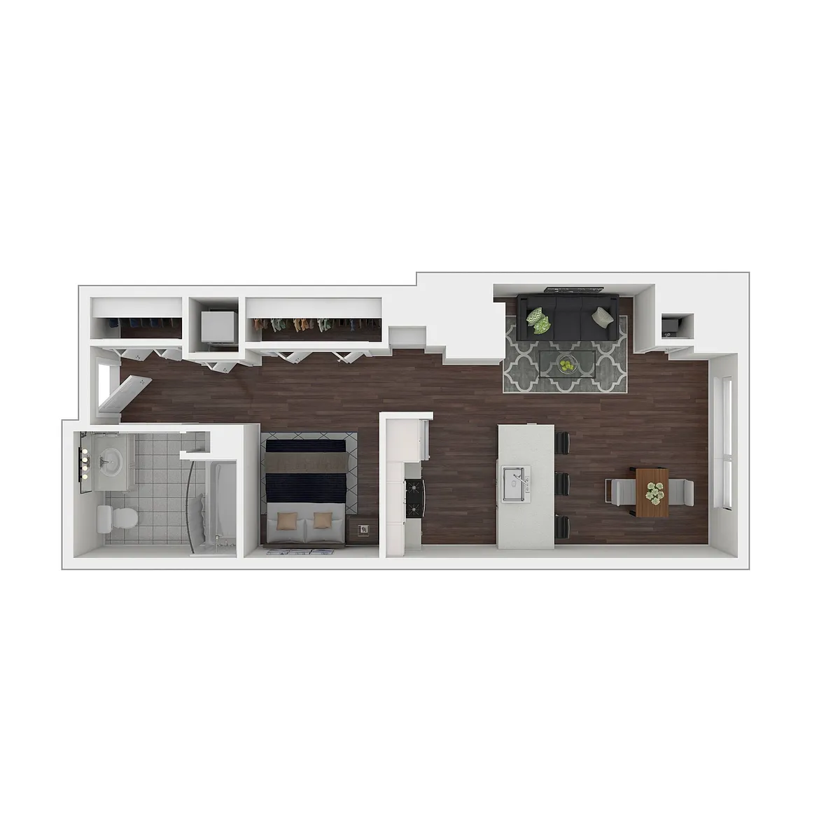 Floor plan Studio e15.1