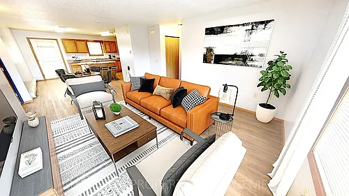 Floor plan 2 Bedroom Layout