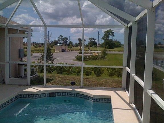 Left side view from backyard