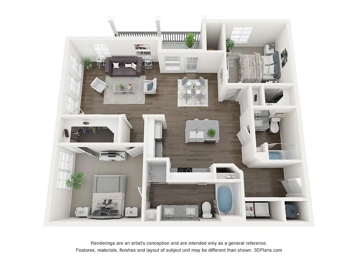 Floor plan B3
