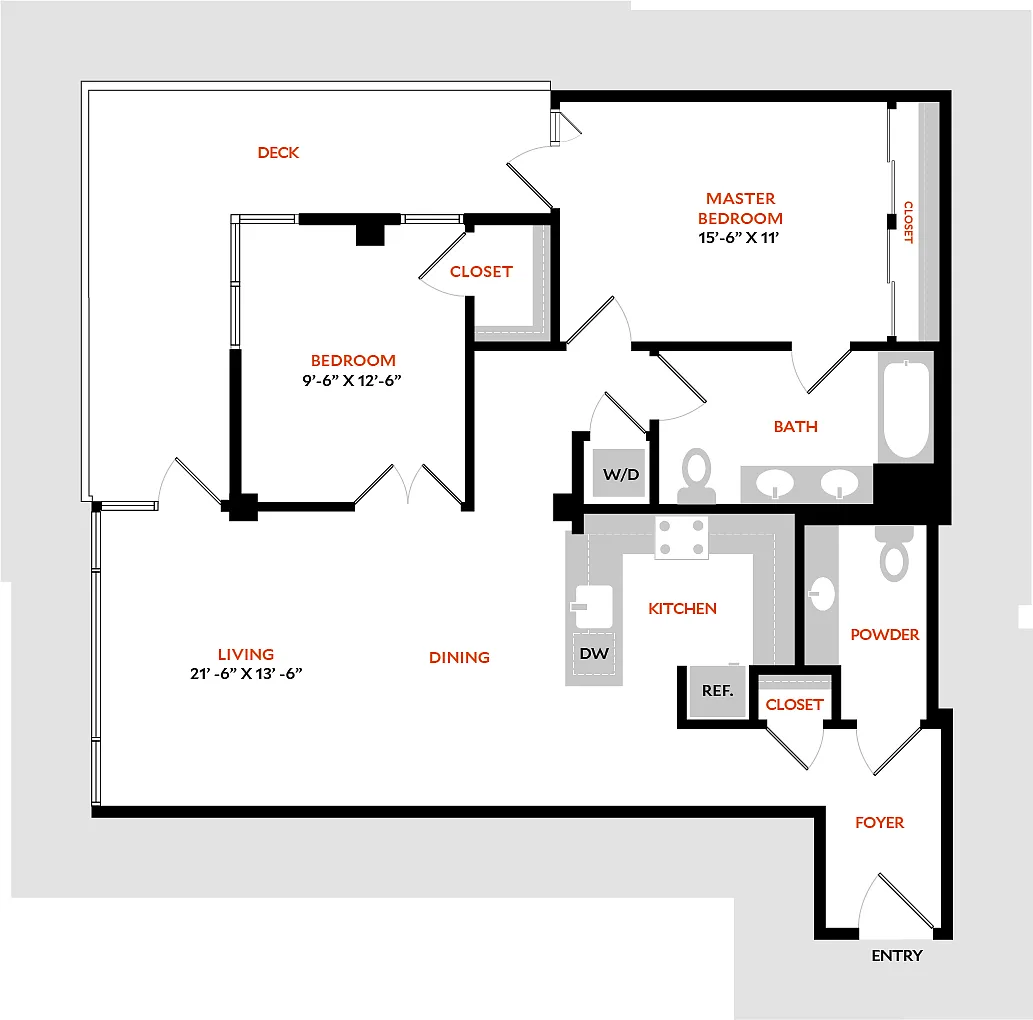 Floor plan Plan 2C
