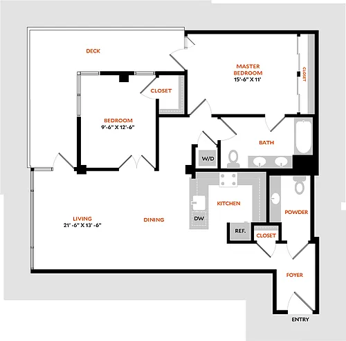 Floor plan Plan 2C