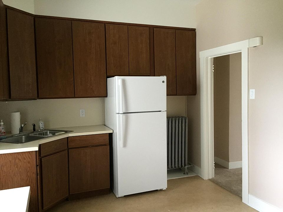 Kitchen with Refrigerator Included.