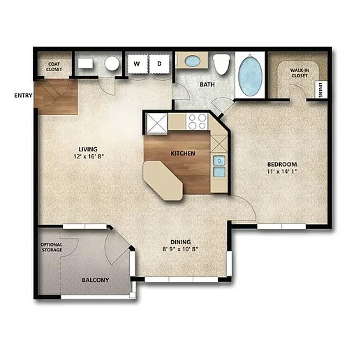 Floor plan Macintosh I
