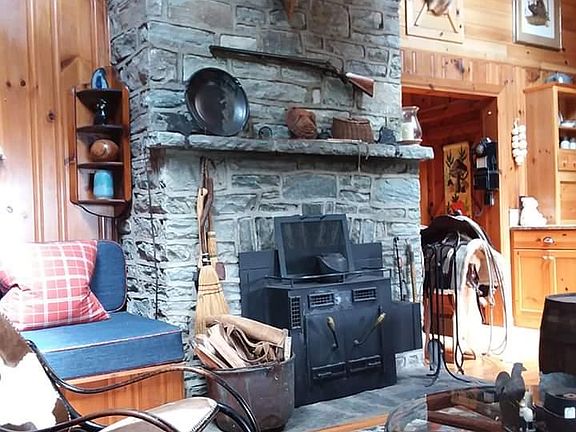 Great room open to kitchen