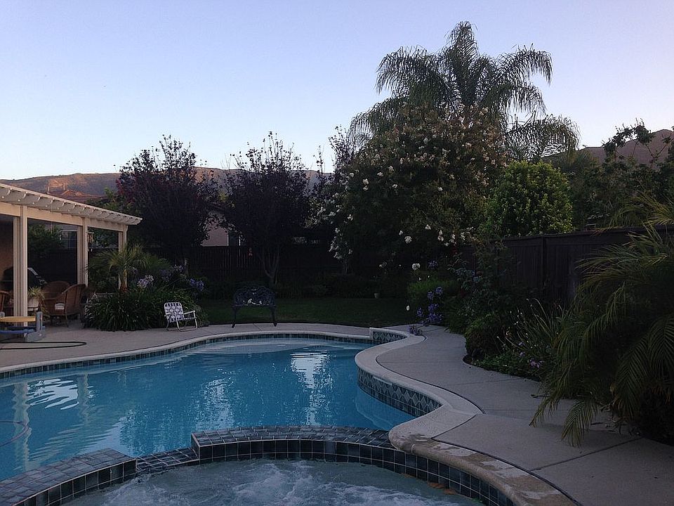 Pool, spa, patios & lawn