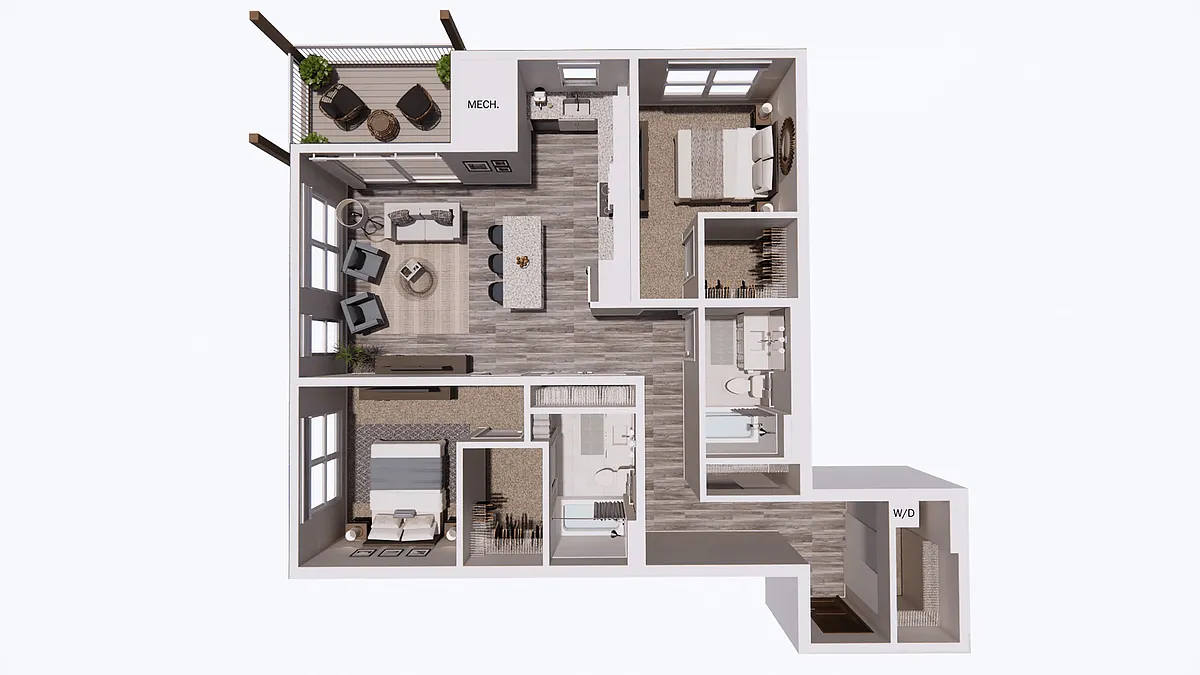 Floor plan Floorplan G