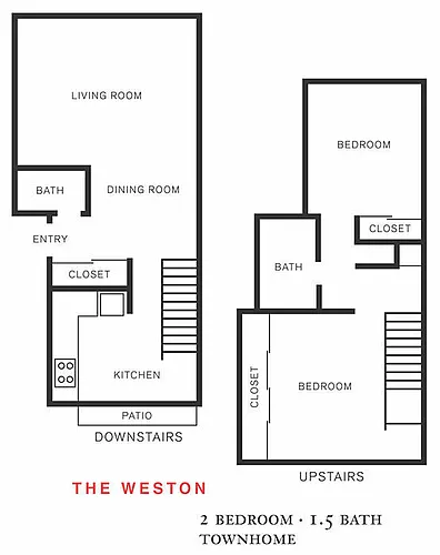 Floor plan The Weston