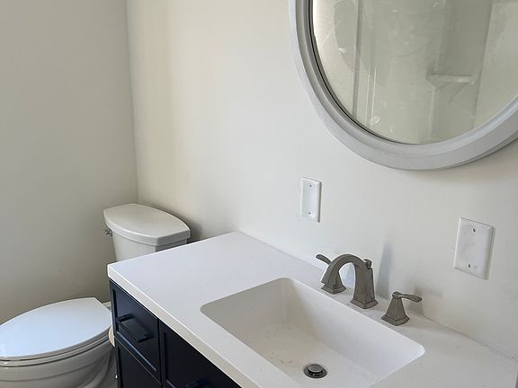 Bathroom includes tub/ shower combo