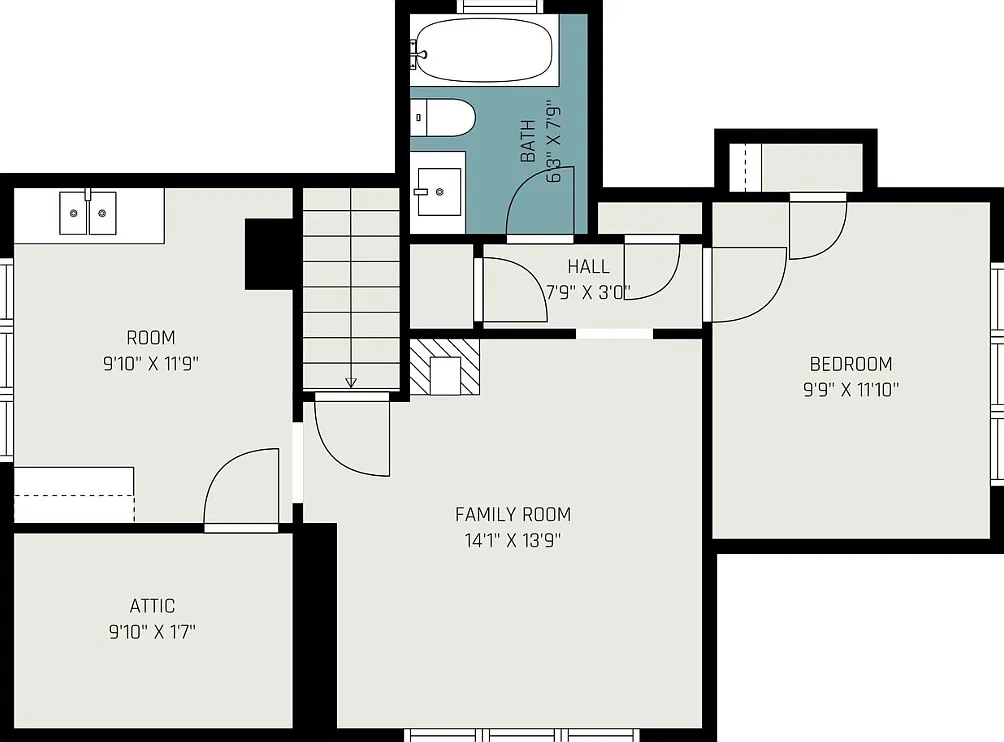 1 bed, 575 sqft, $800 — Photo 3