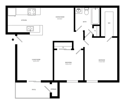 Floor plan Amelia