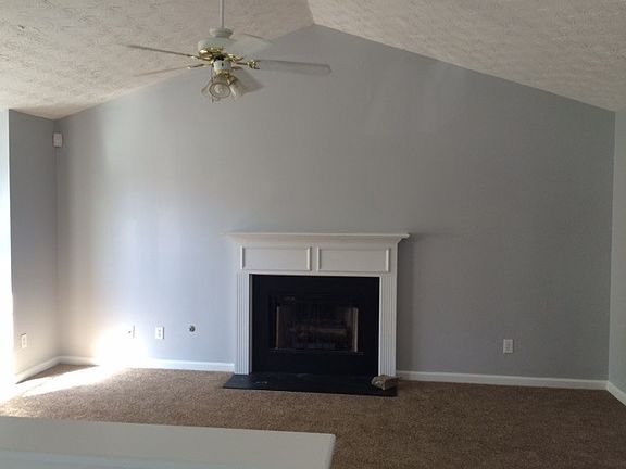 Living Room with Vaulted Ceilings