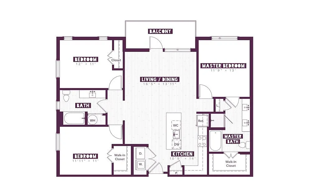 Floor plan C1