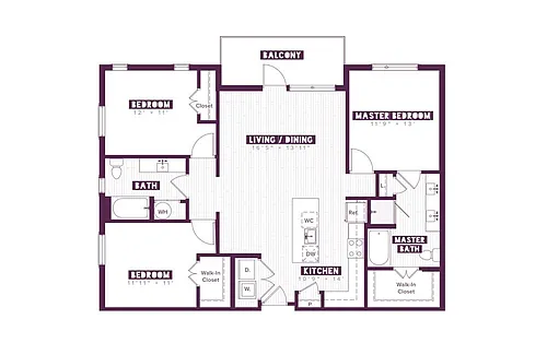 Floor plan C1