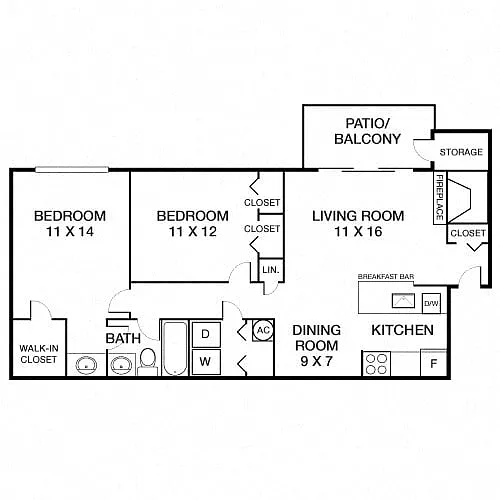 Floor plan Morgan