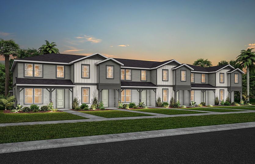 Foxtail Townhome Farmhouse B Exterior