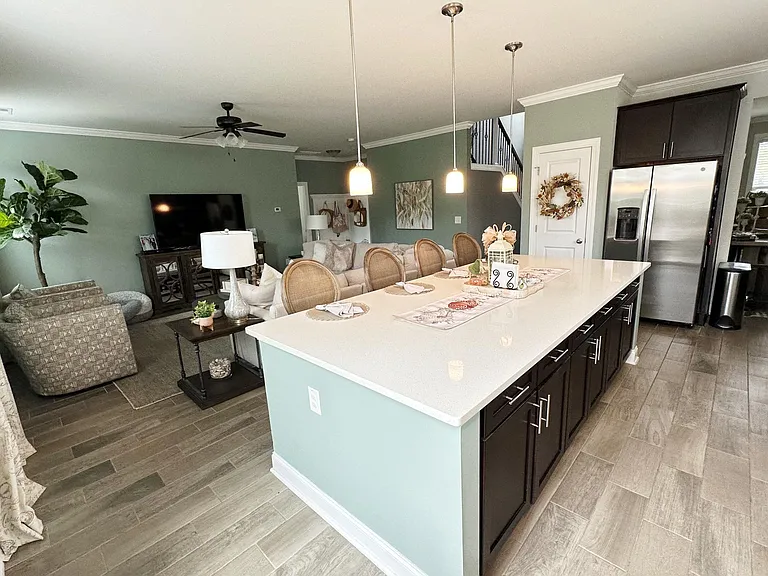 Massive kitchen island!