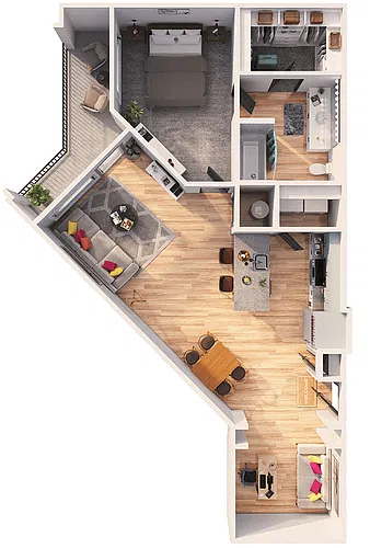 Floor plan B6