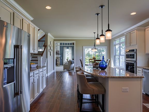 These interior pictures are representative of this model plan