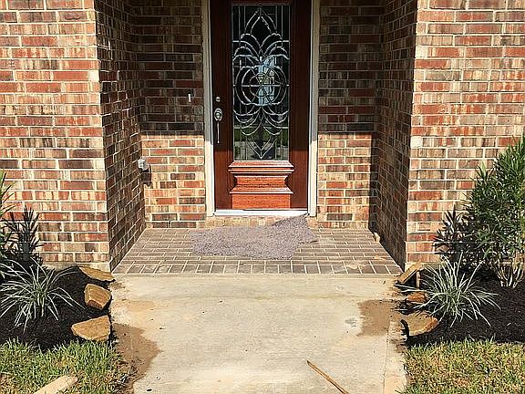 Main entry custom doorway