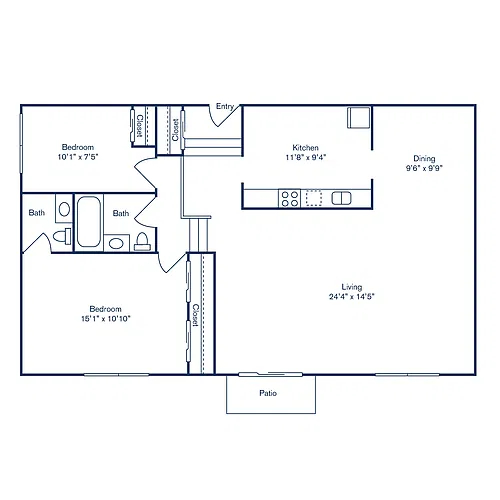 Floor plan TEN05