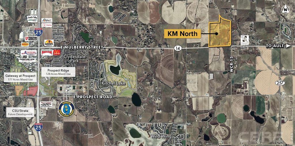 NWC of Hwy 14 & WCR 15
