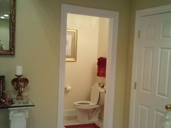 powder room off of foyer