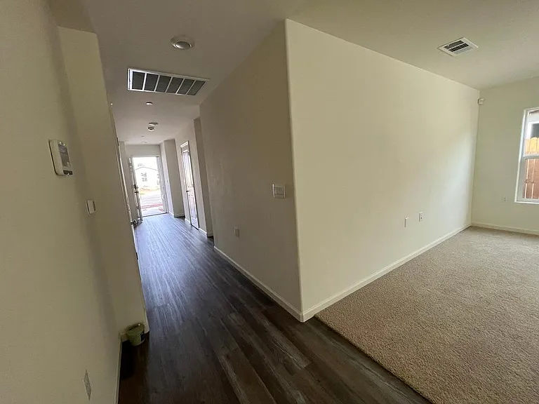 Entrance hallway view from the dining area