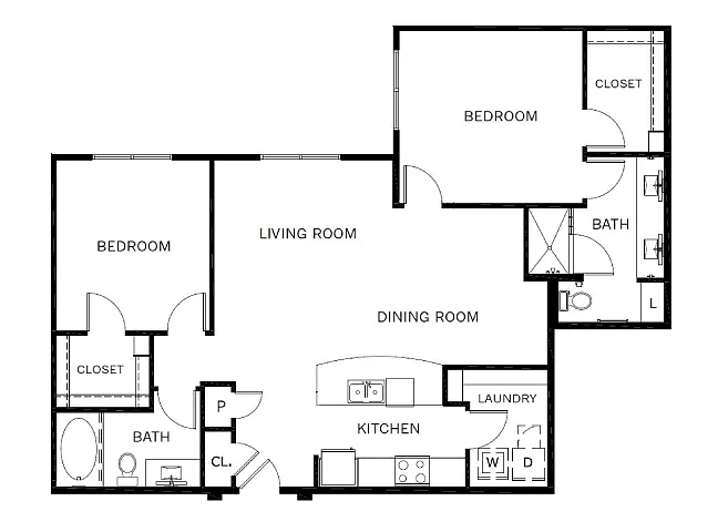 Floor plan B3