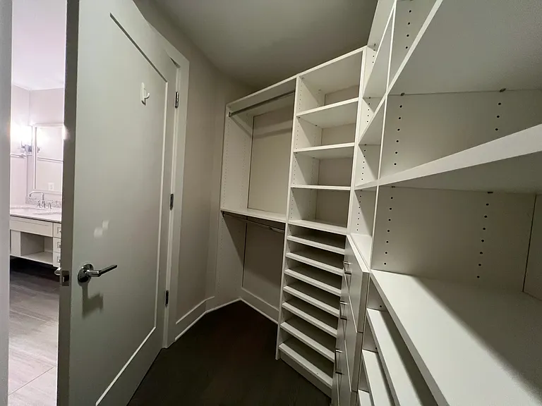Walk-in Closet in Primary