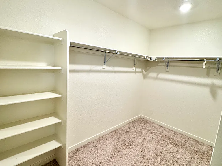 Owner walk in closet