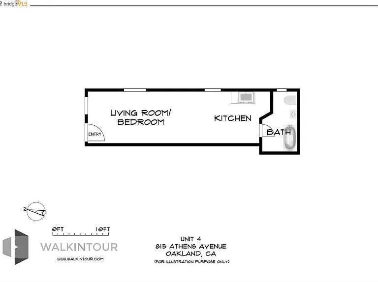 Apartment Layout. Unit B. Front Unit. Ground Floor.