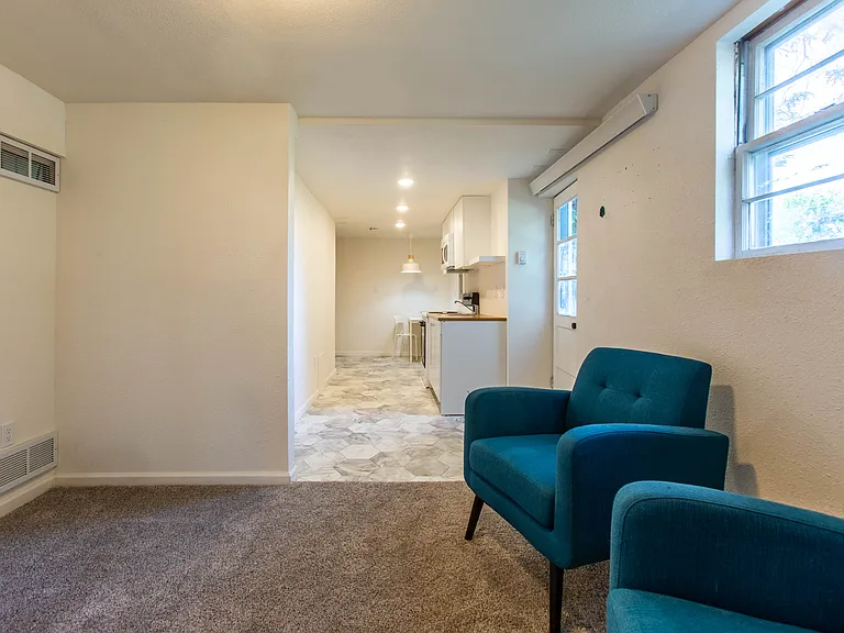 Basement Living Area/Kitchen