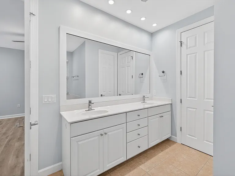 Master Ensuite Double Vanities
