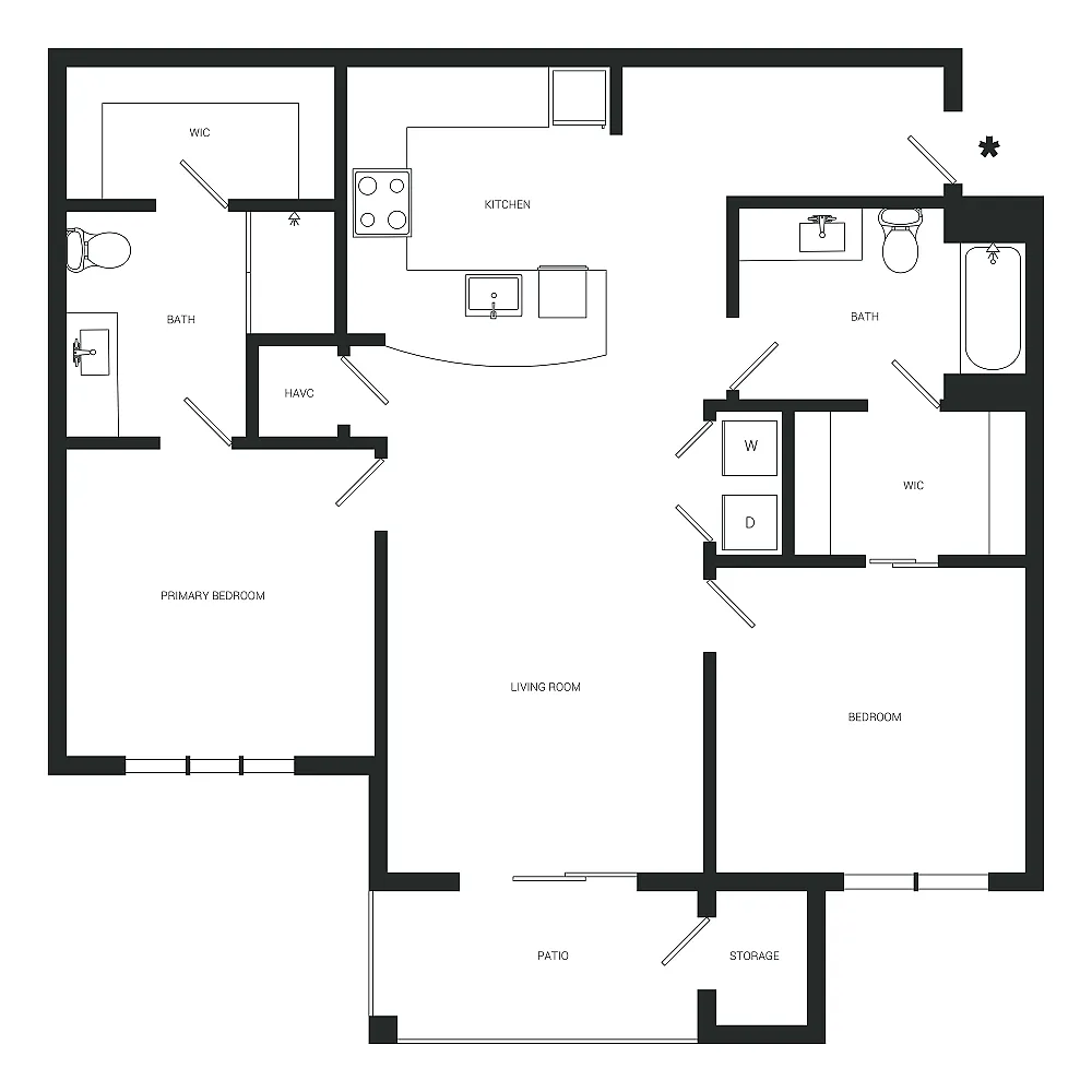 Floor plan Amelia