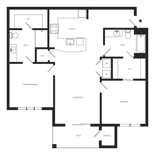 Floor plan Amelia