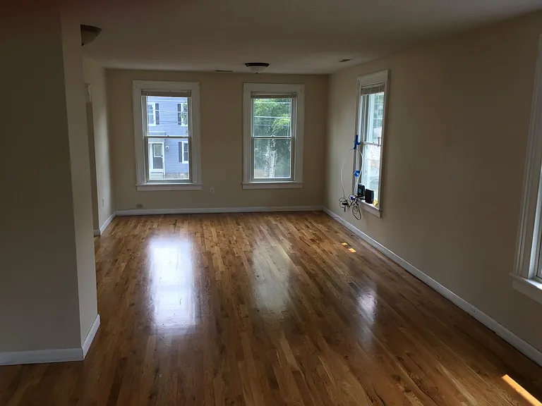 living area, new floors, lots of windows and natural light