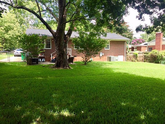Backyard and Driveway