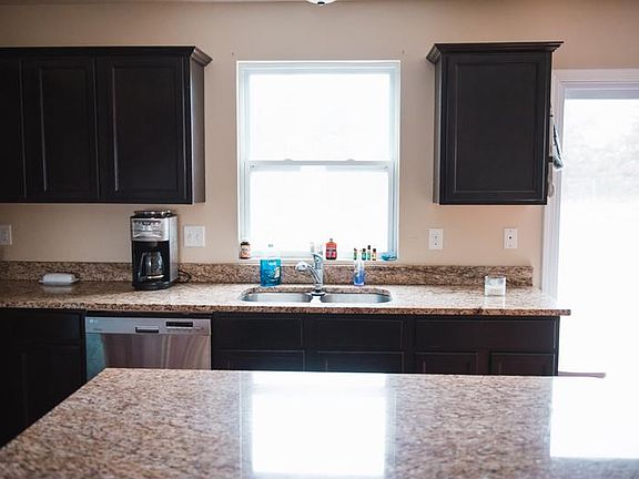 window overlooks back yard