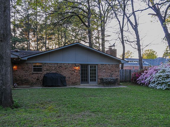 Back patio, facing east.