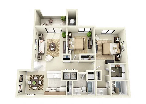 Floor plan Tijeras